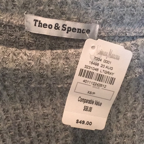 Grey sweater top great condition never worn - Picture 3 of 6
